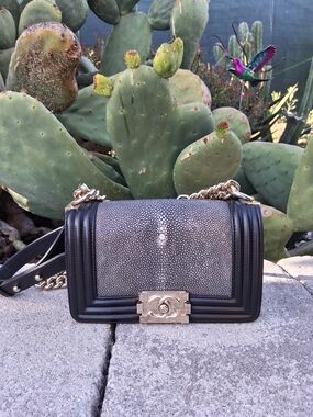 Chanel Stingray Boy Bag